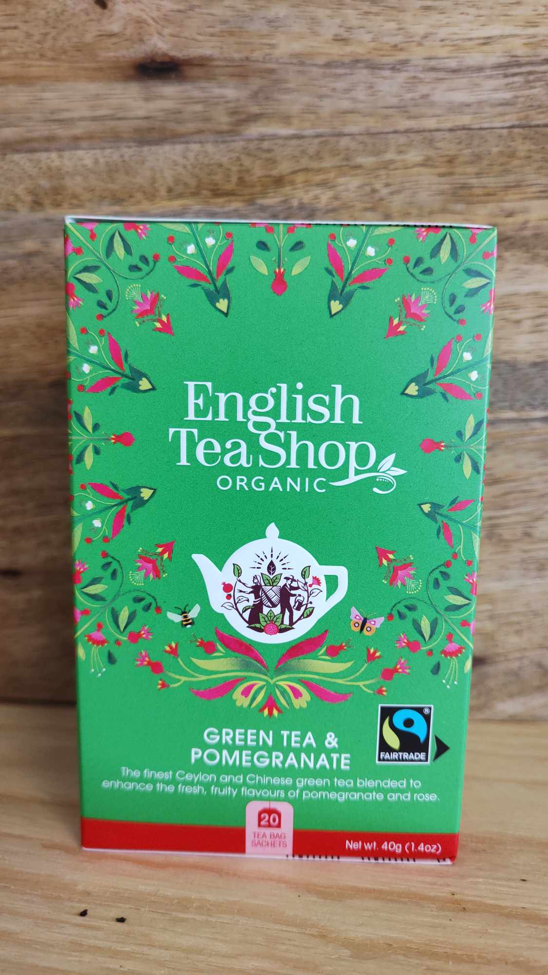 English Tea Shop Green Tea & Pomegranate