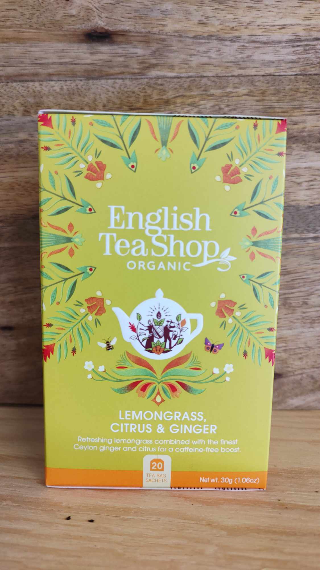 English Tea Shop Lemongrass, Citrus & Ginger