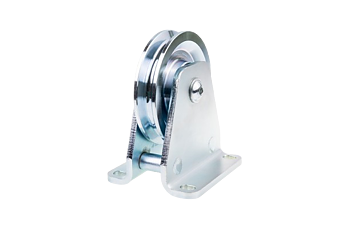 Brytblock förzinkat med kullager Maxlast 800 kg / Diameter 100 mm