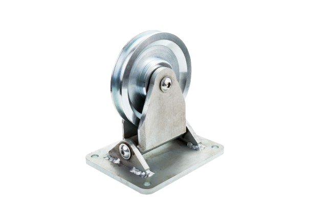 Brytblock ledat förzinkat med kullager Maxlast 500 kg / Diameter 150 mm