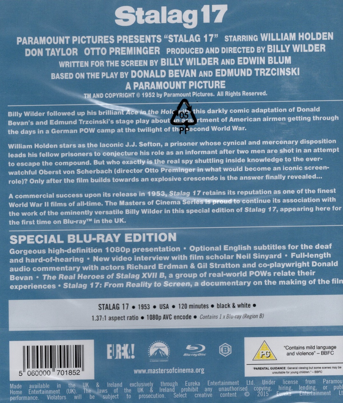 Fångläger 17 (ej svensk text) (Blu-ray) - 2
