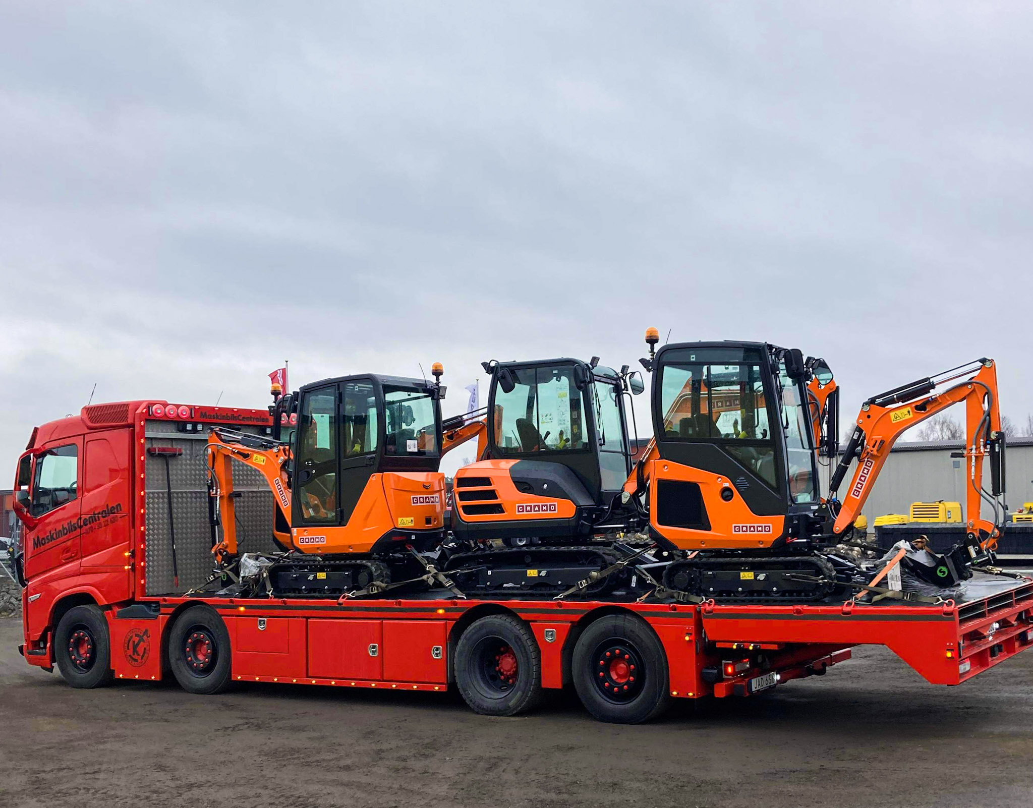 Maskintransport - Maskinbil - 2