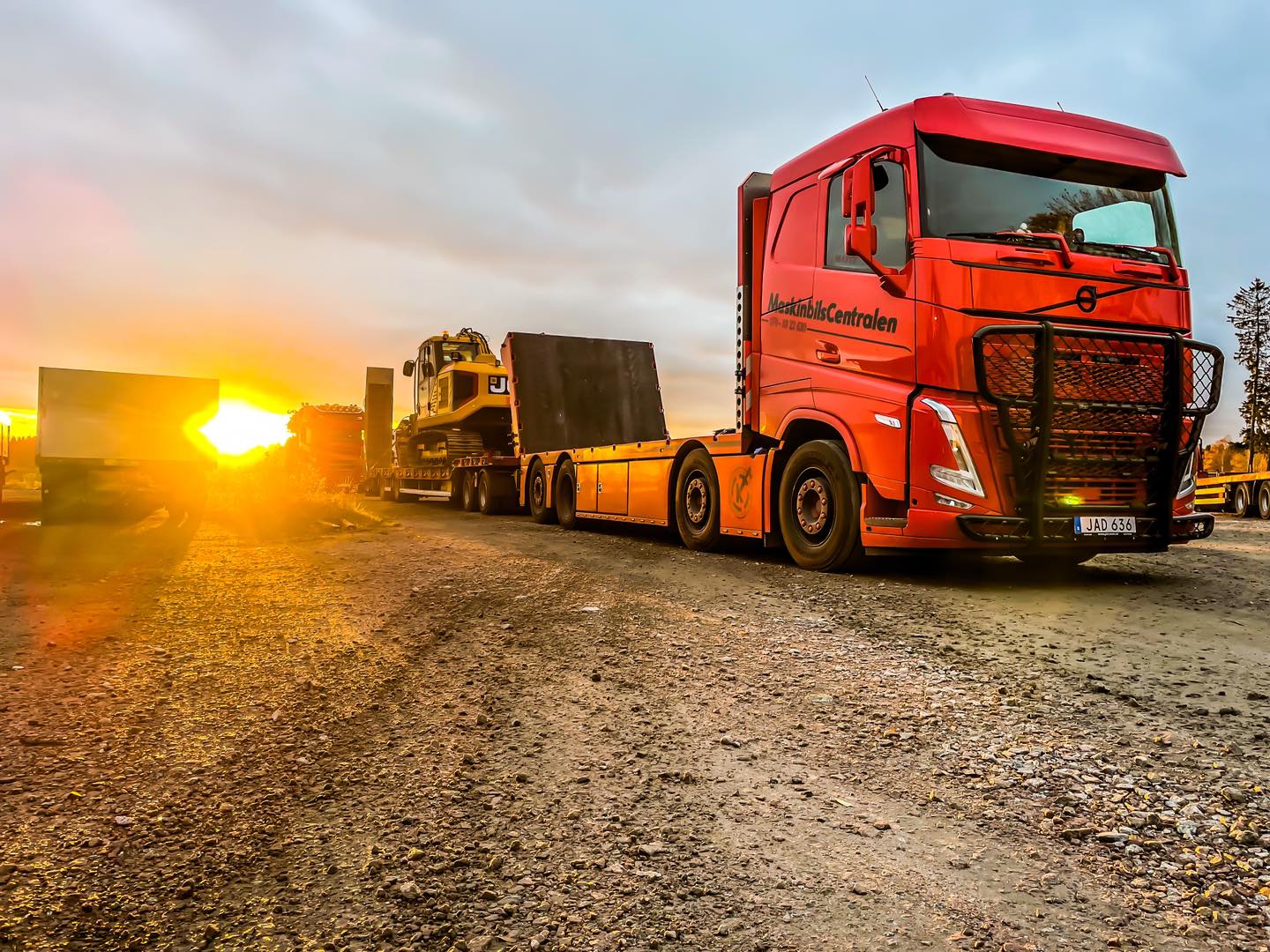 Maskintransport - Maskinbil - 8