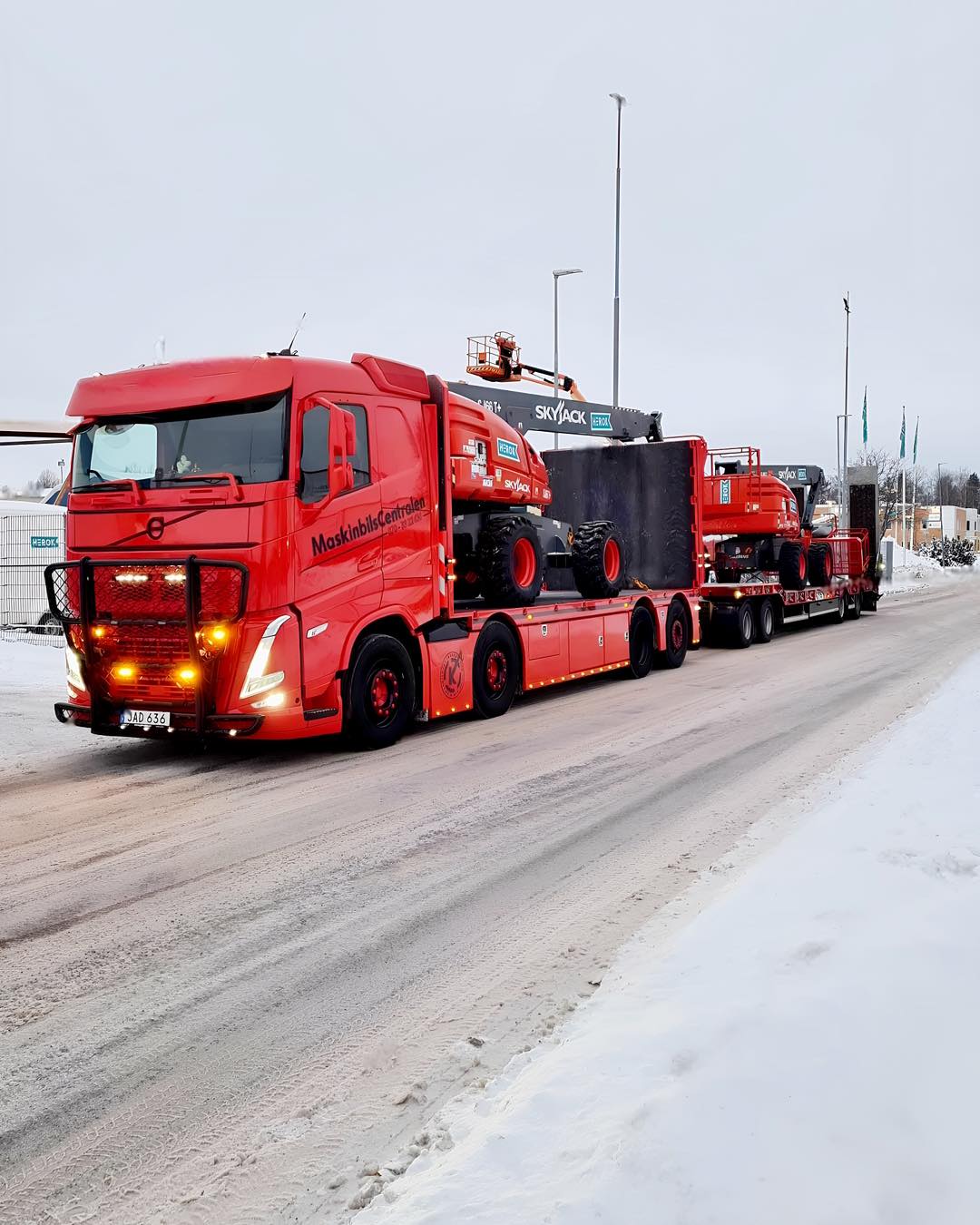 Maskintransport - Maskinbil - 18