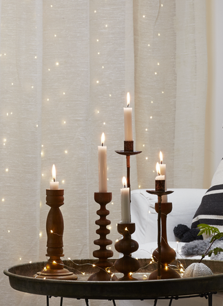 Light curtain - Light string curtain - Dew Drop - 100x100 cm - 3