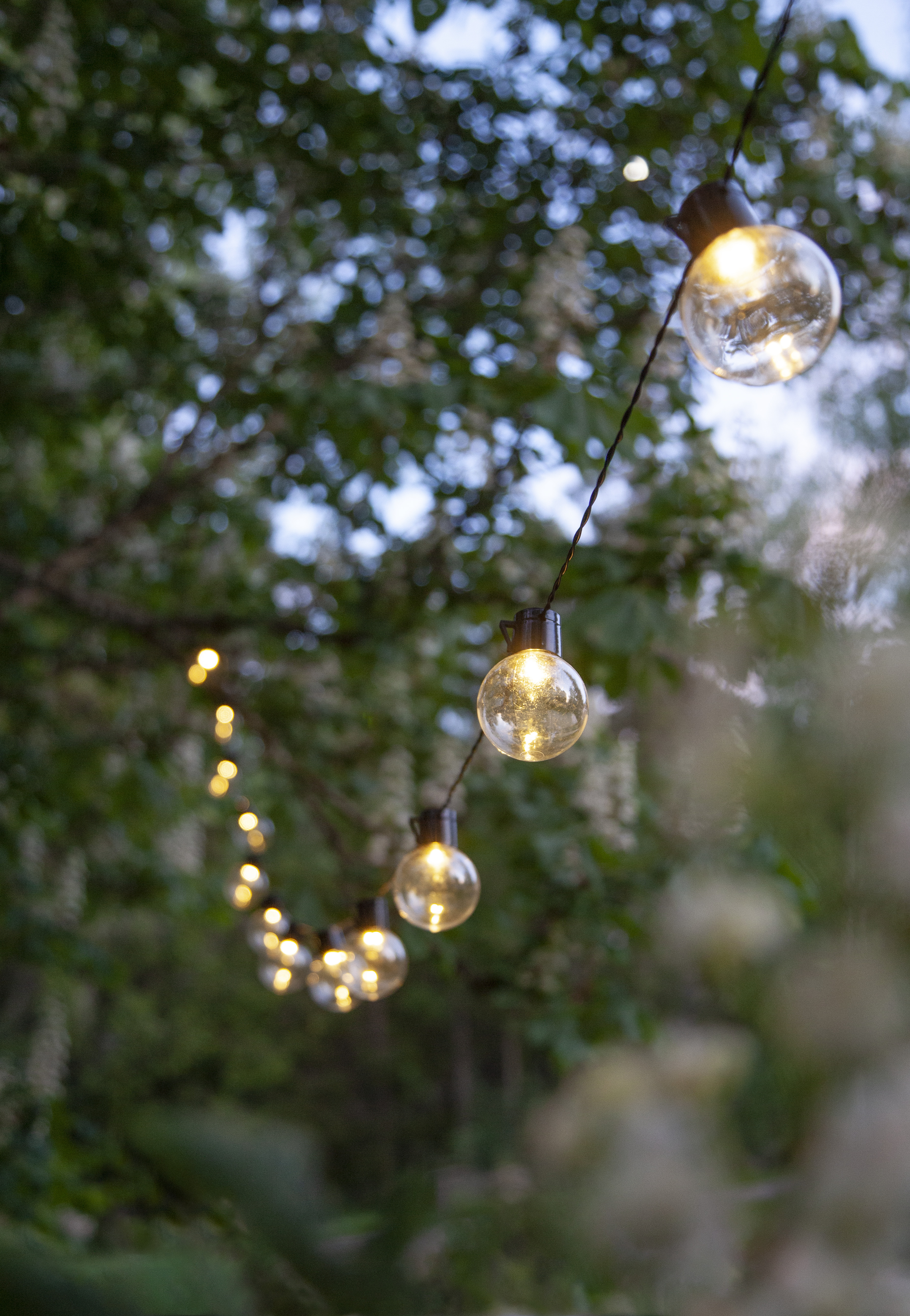 Ljusslinga med glödlampor - Led - 4,5 meter - 3