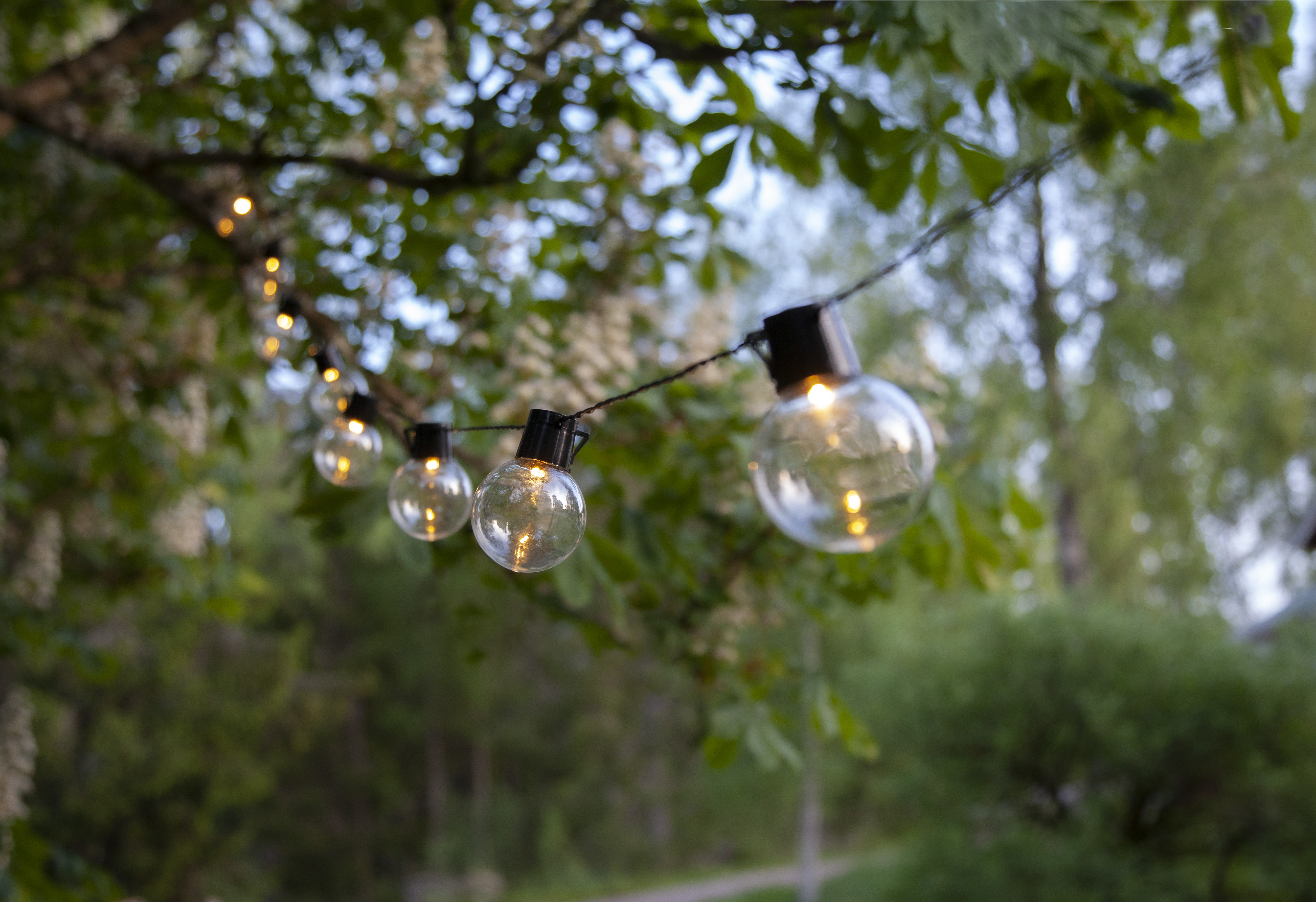 Ljusslinga med glödlampor - Led - 4,5 meter - 4