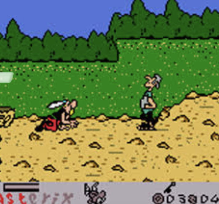Asterix på jakt efter idefix - GBC - 2