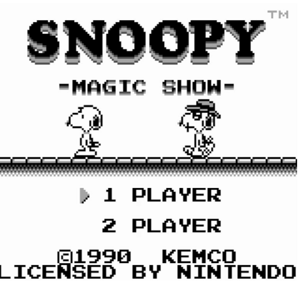 Snoopy s Magic Show - GB - 2