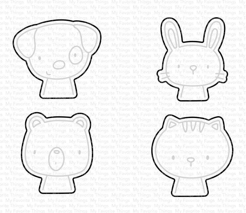 MY FAVORITE THINGS -Missing You Every Single Day  STAMP & DIE SET - 2