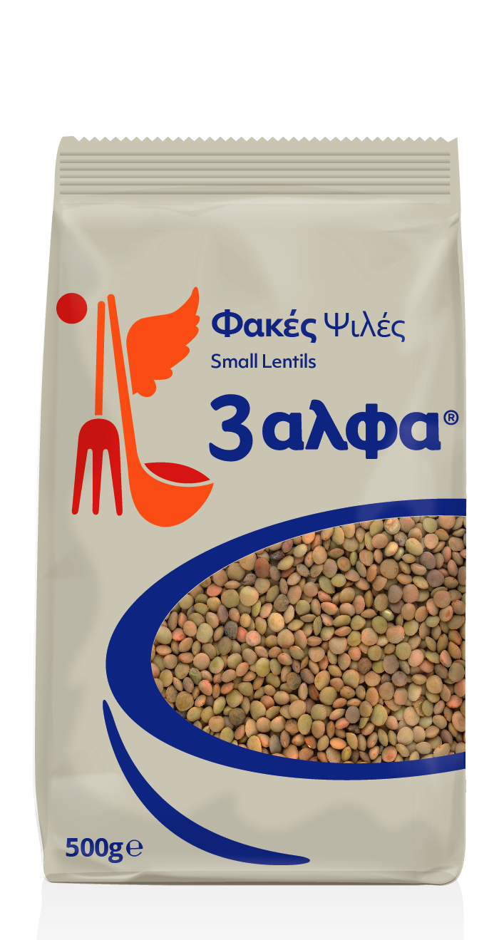 Lentils small 500g, 3Alfa