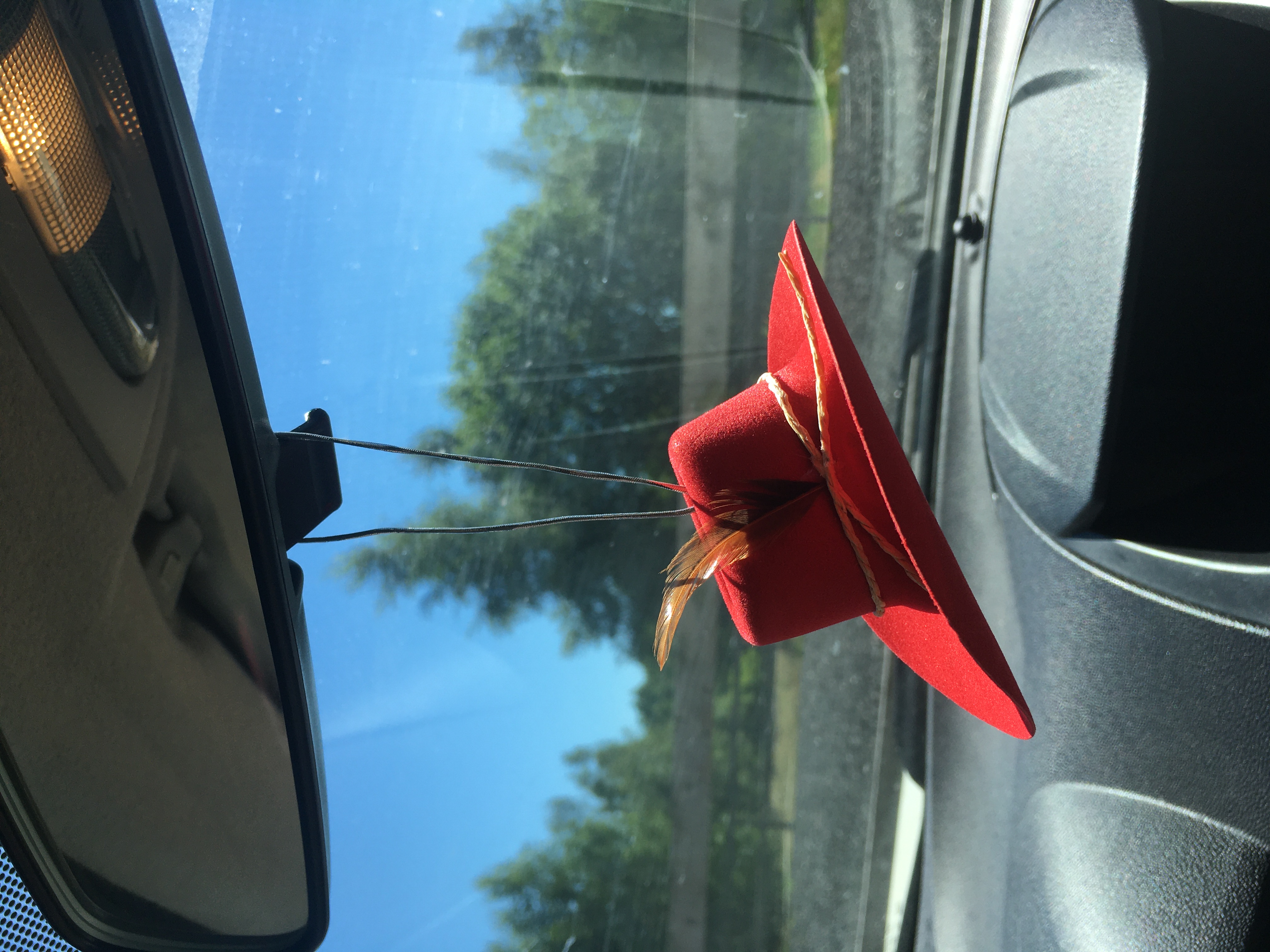 Air freshener Cowboyhatt | Röd - 2