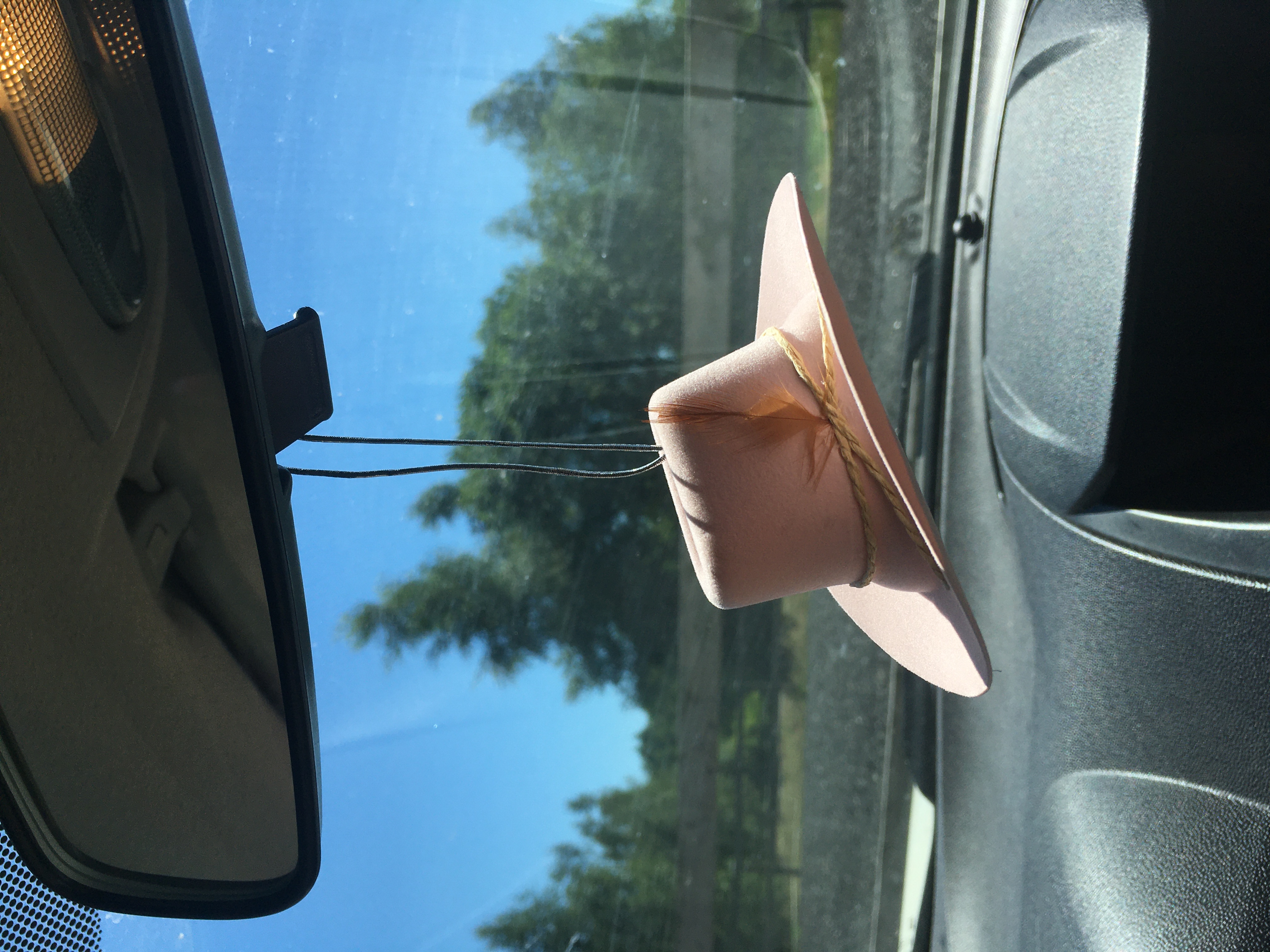 Air freshener Cowboyhatt | Ljusrosa - 2