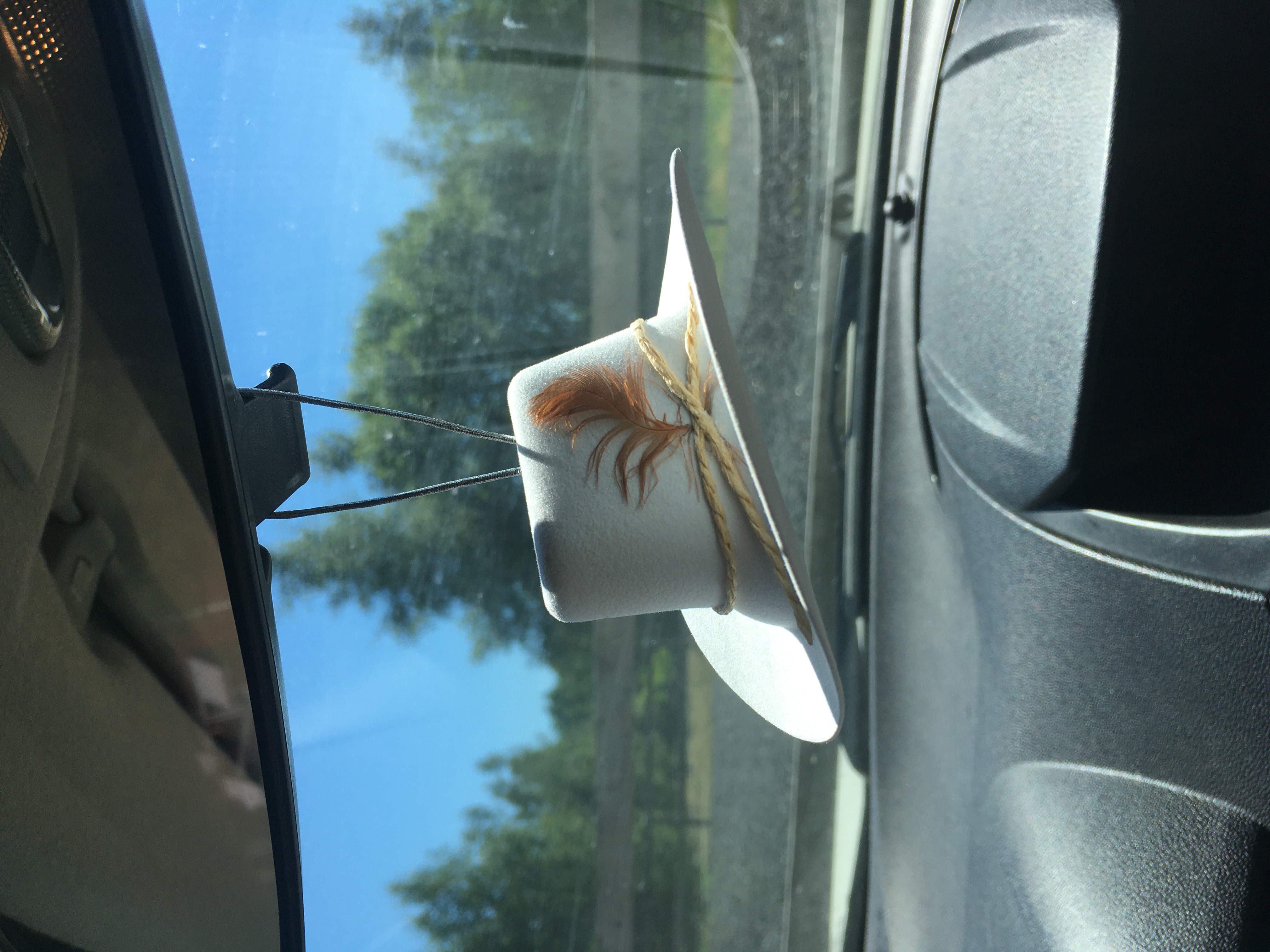 Air freshener Cowboyhatt | Vit - 2