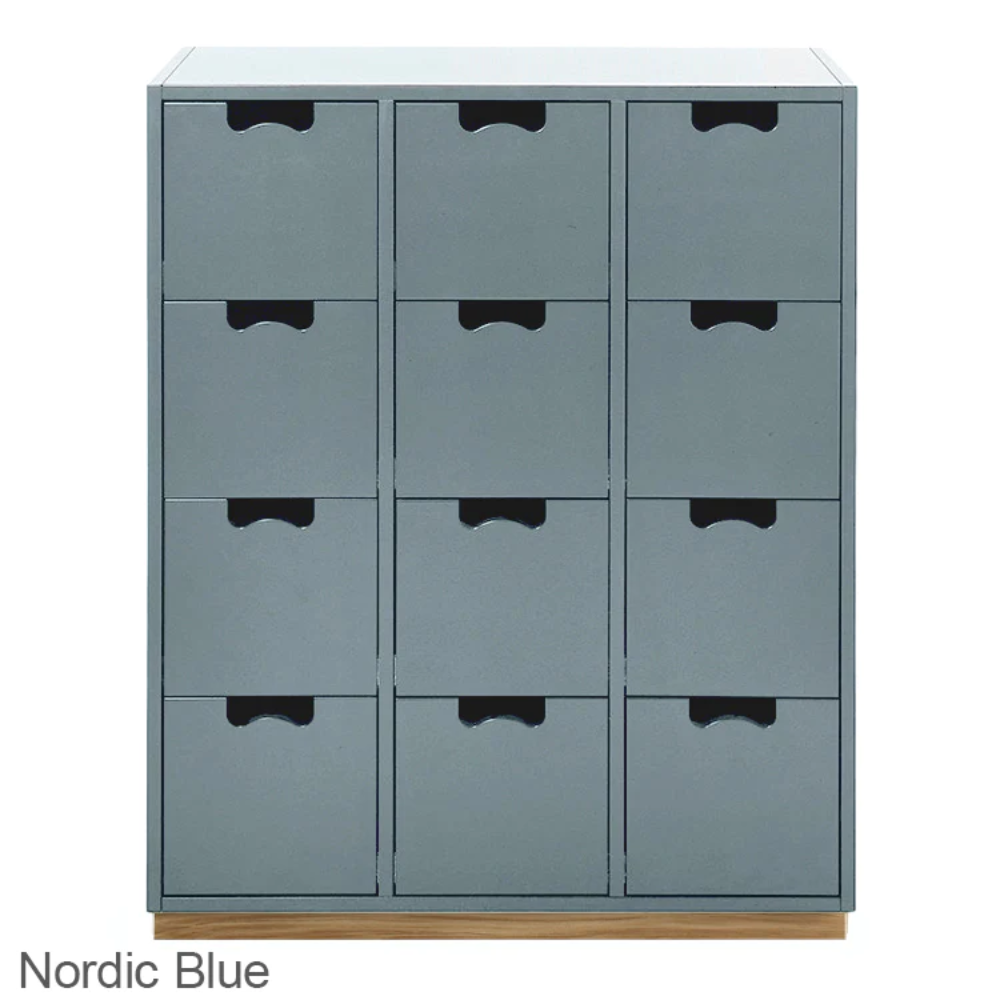 SNÖ/SNOW B - 12 drawer chest - Asplund - 10