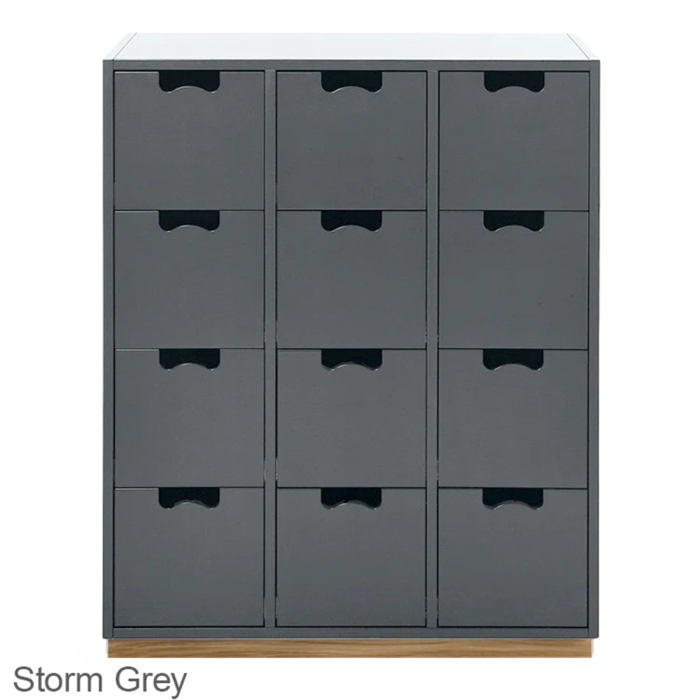 SNÖ/SNOW B - 12 drawer chest - Asplund - 9