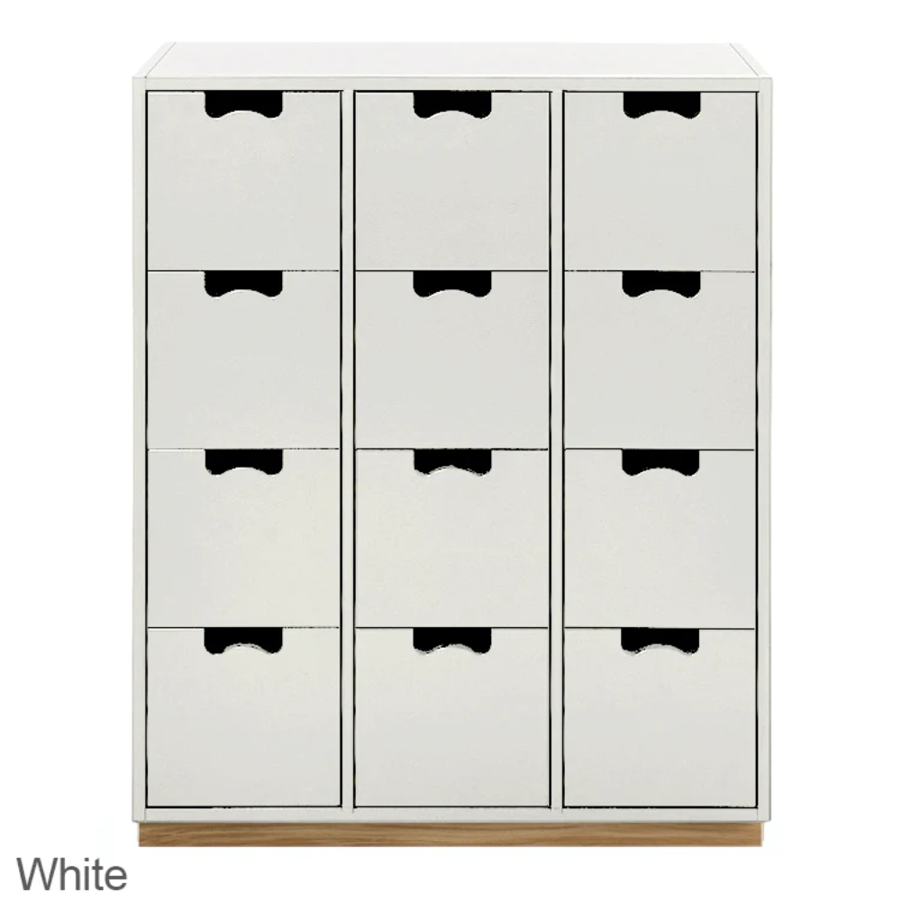 SNÖ/SNOW B - 12 drawer chest - Asplund