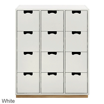 SNÖ/SNOW B - 12 drawer chest - Asplund