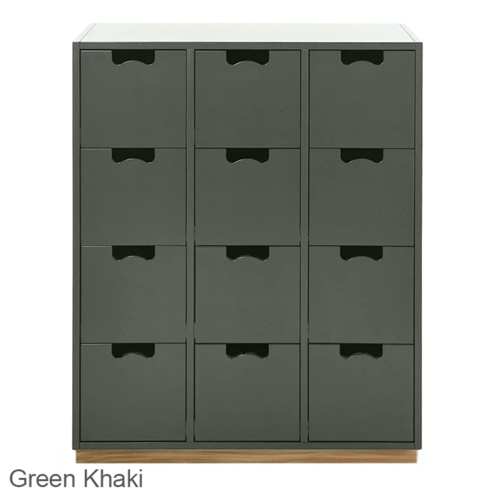 SNÖ/SNOW B - 12 drawer chest - Asplund - 11