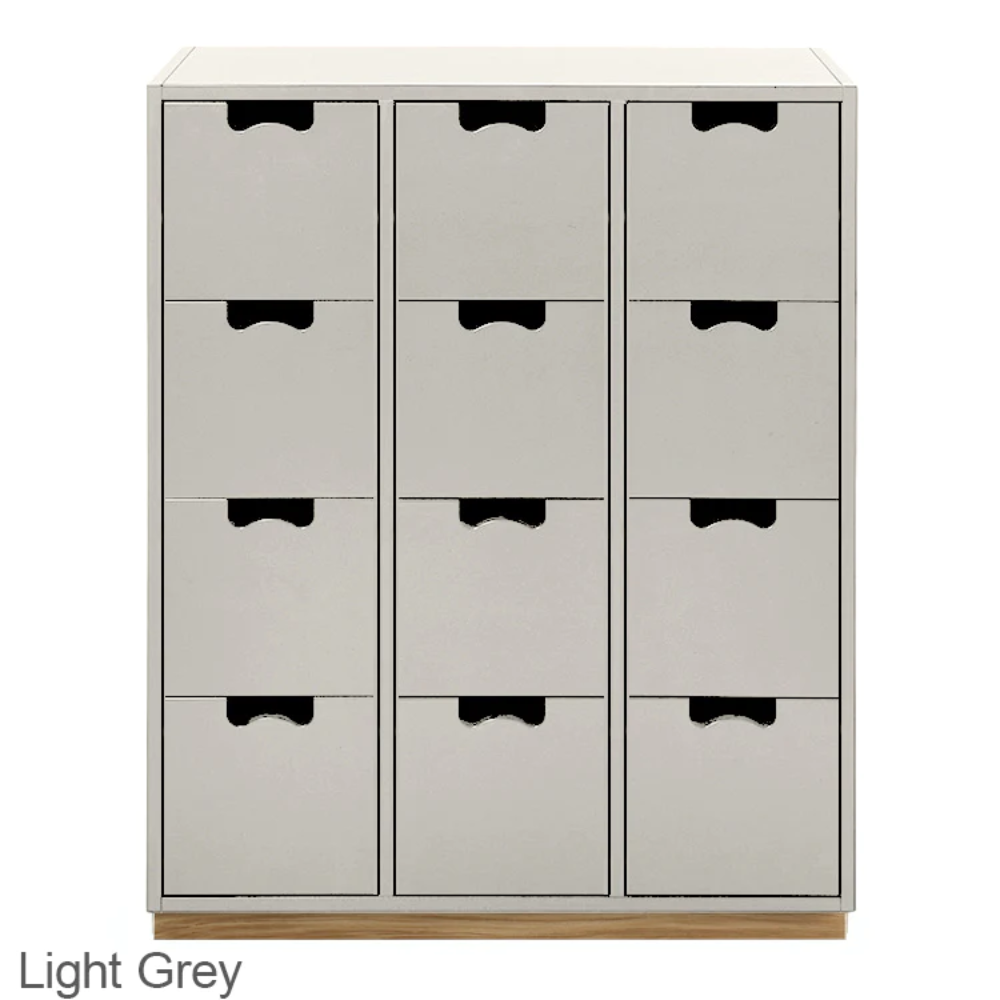 SNÖ/SNOW B - 12 drawer chest - Asplund - 7