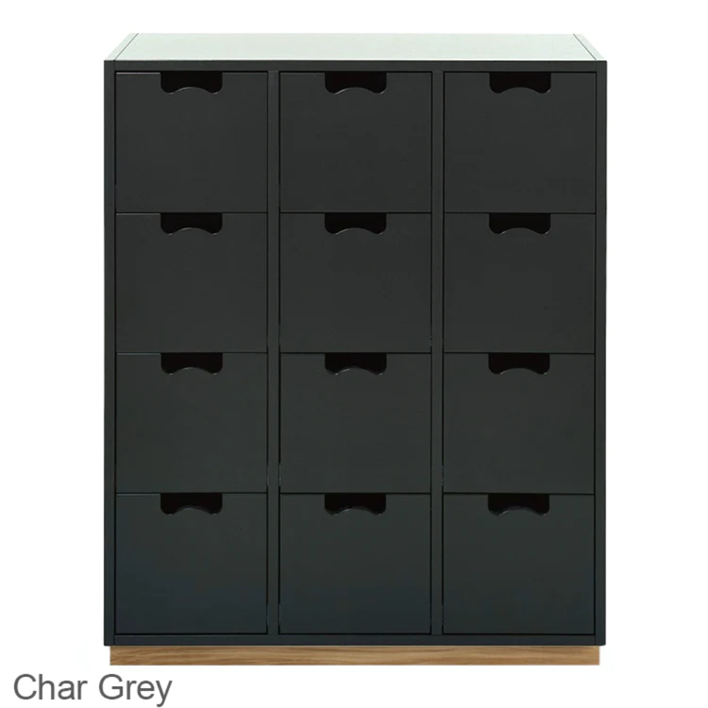 SNÖ/SNOW B - 12 drawer chest - Asplund - 14