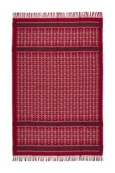 EKSHÄRAD RÖD, WOOL BLANKET, 130 x 200 cm