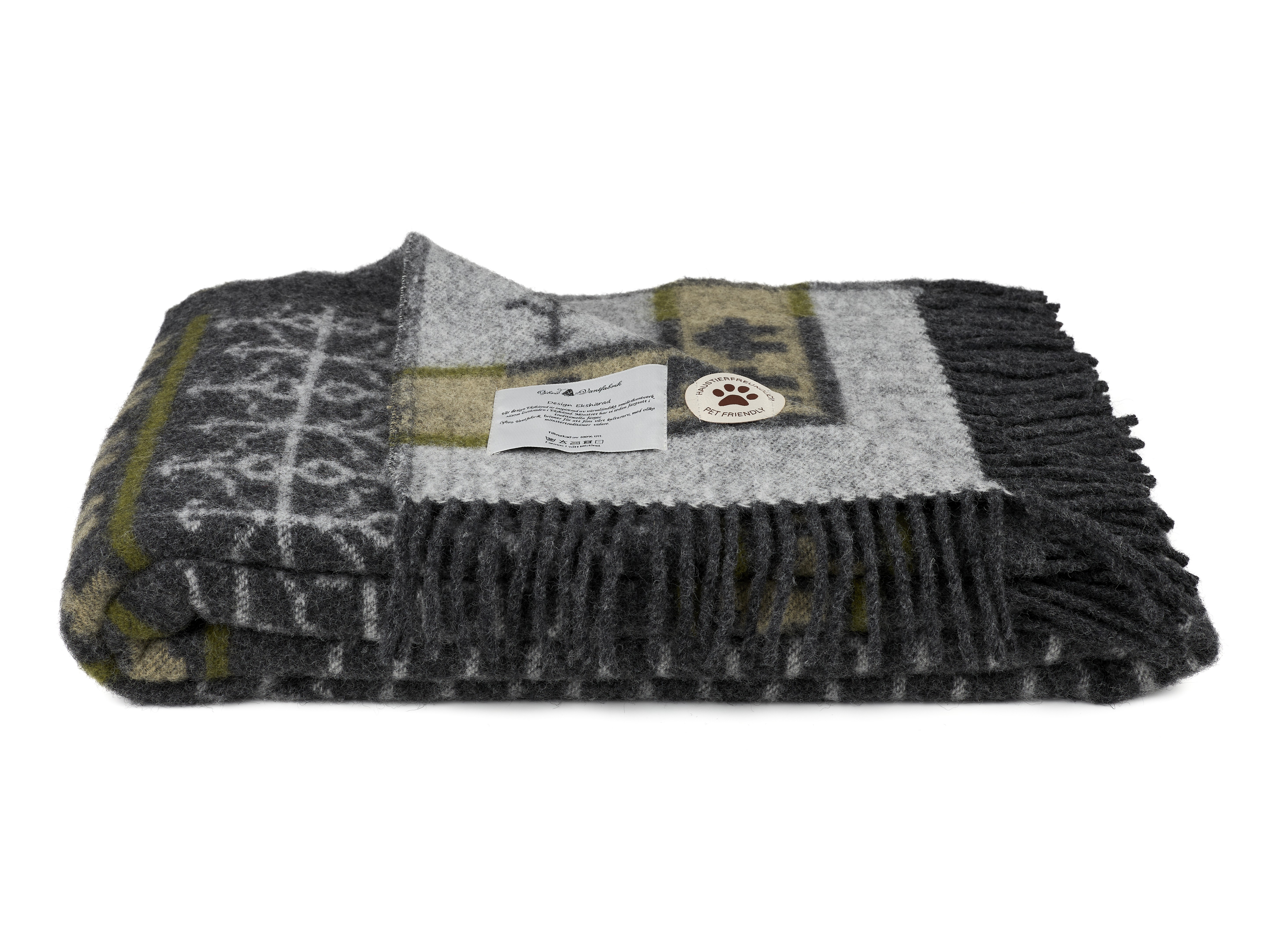 EKSHÄRAD SOT, WOOL BLANKET, 130 x 200 cm