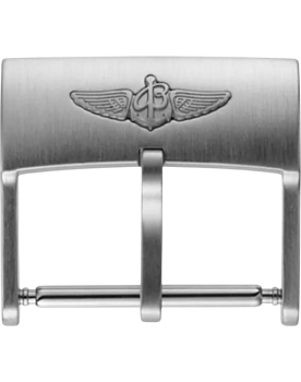 Breitling matt c-spänne 20 mm till läderband