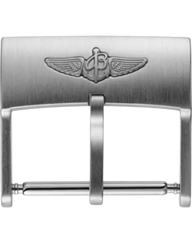 Breitling Matt C-spänne 18 mm till läderband
