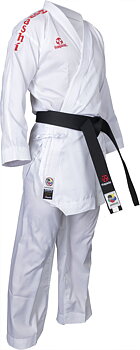 Hayashi  AIR  Deluxe  Kumite Gi röd brodyr