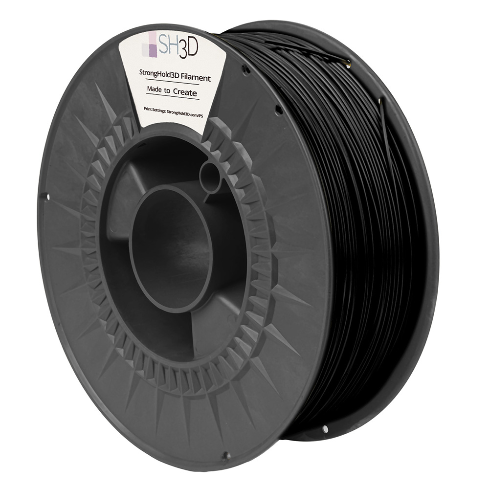StrongHold HIPS filament (1.75mm, 1Kg) - Svart - 2