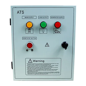 ATS-box 25A till Bernards elverk 400 volt 6- pins kontakt