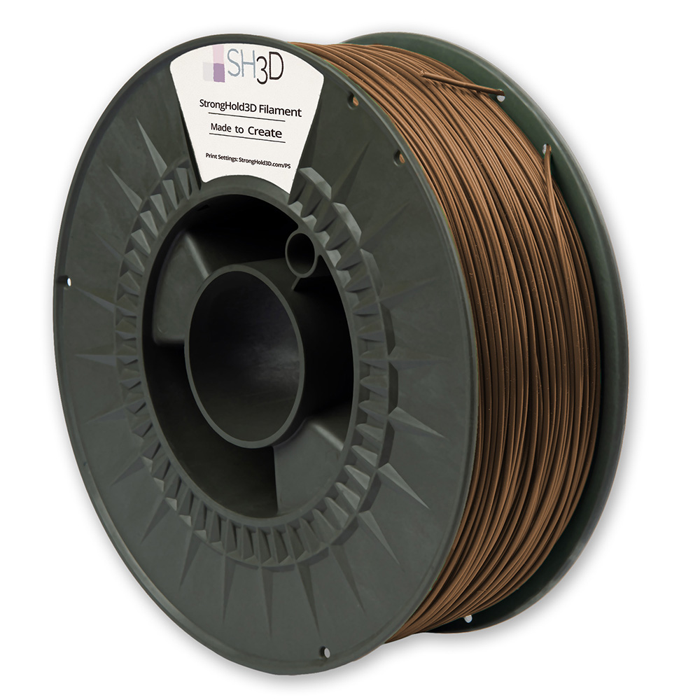 StrongHold PLA filament (1.75mm, 1Kg) - Brons - 2