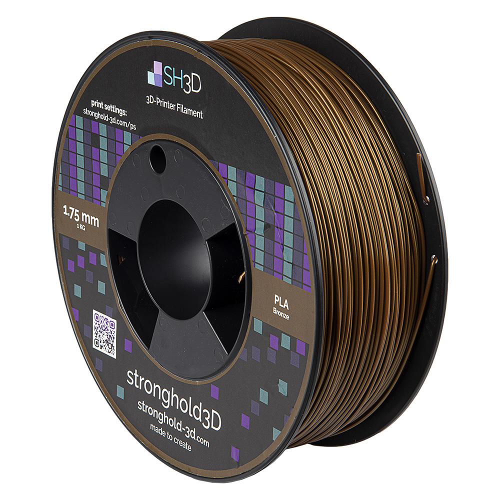 StrongHold PLA filament (1.75mm, 1Kg) - Brons