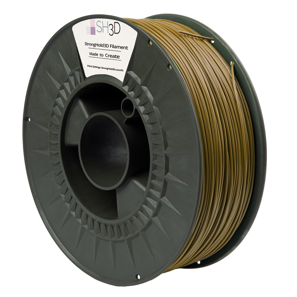 StrongHold PLA filament (1.75mm, 1Kg) - Brun - 2