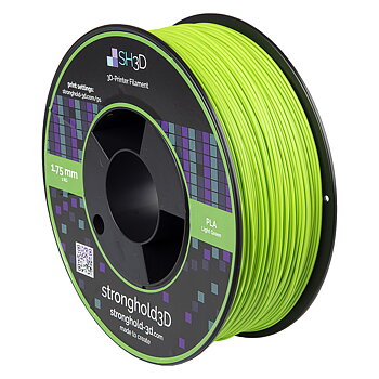StrongHold PLA filament (1.75mm, 1Kg) - Ljusgrön