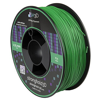 StrongHold PLA filament (1.75mm, 1Kg) — Grön