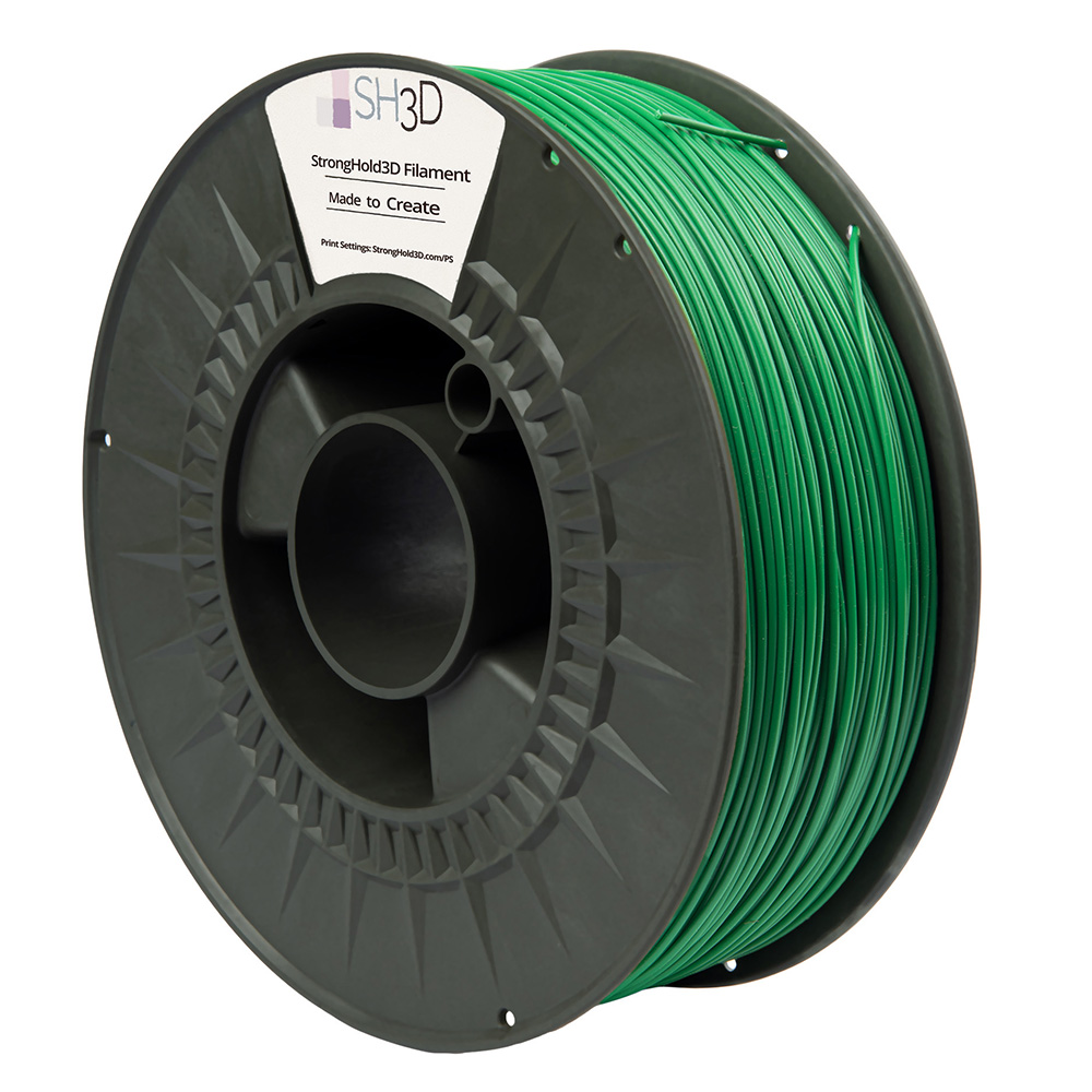 StrongHold PLA filament (1.75mm, 1Kg) — Grön - 2
