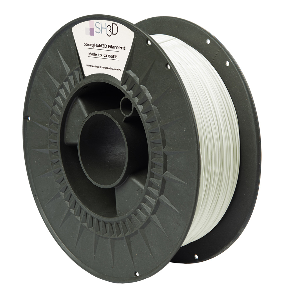 StrongHold PLA PRO filament (1.75mm, 750g) - Vit - 2