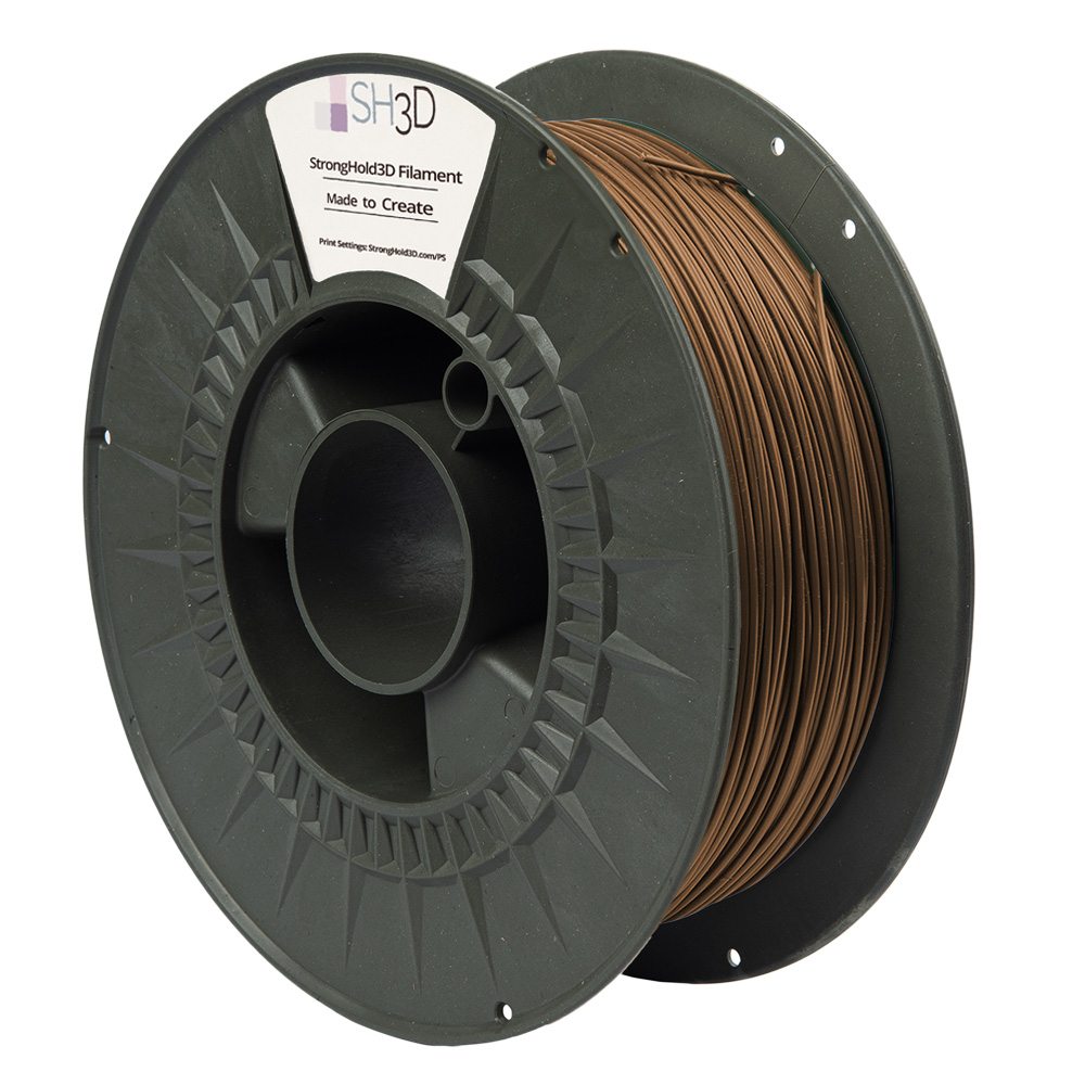 StrongHold PLA PRO filament (1.75mm, 750g) - Brons - 2