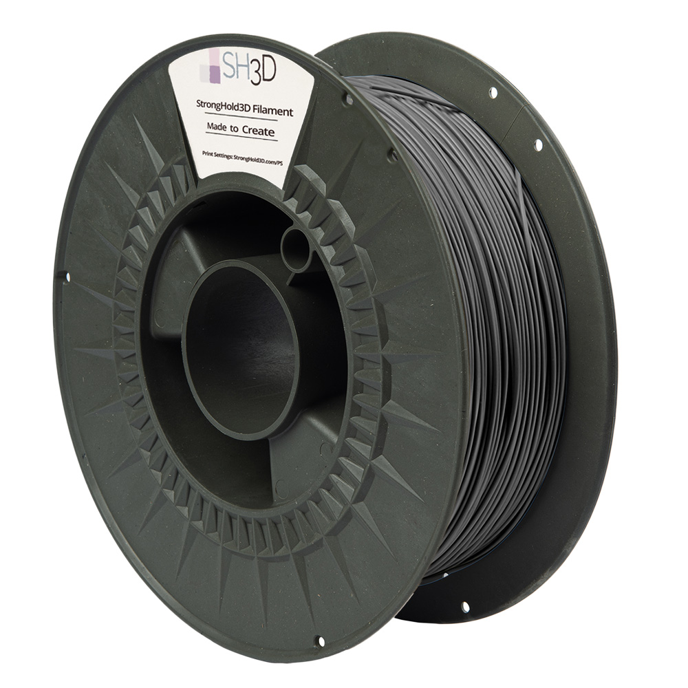 StrongHold PLA PRO filament (1.75mm, 750g) - Mörkgrå - 2