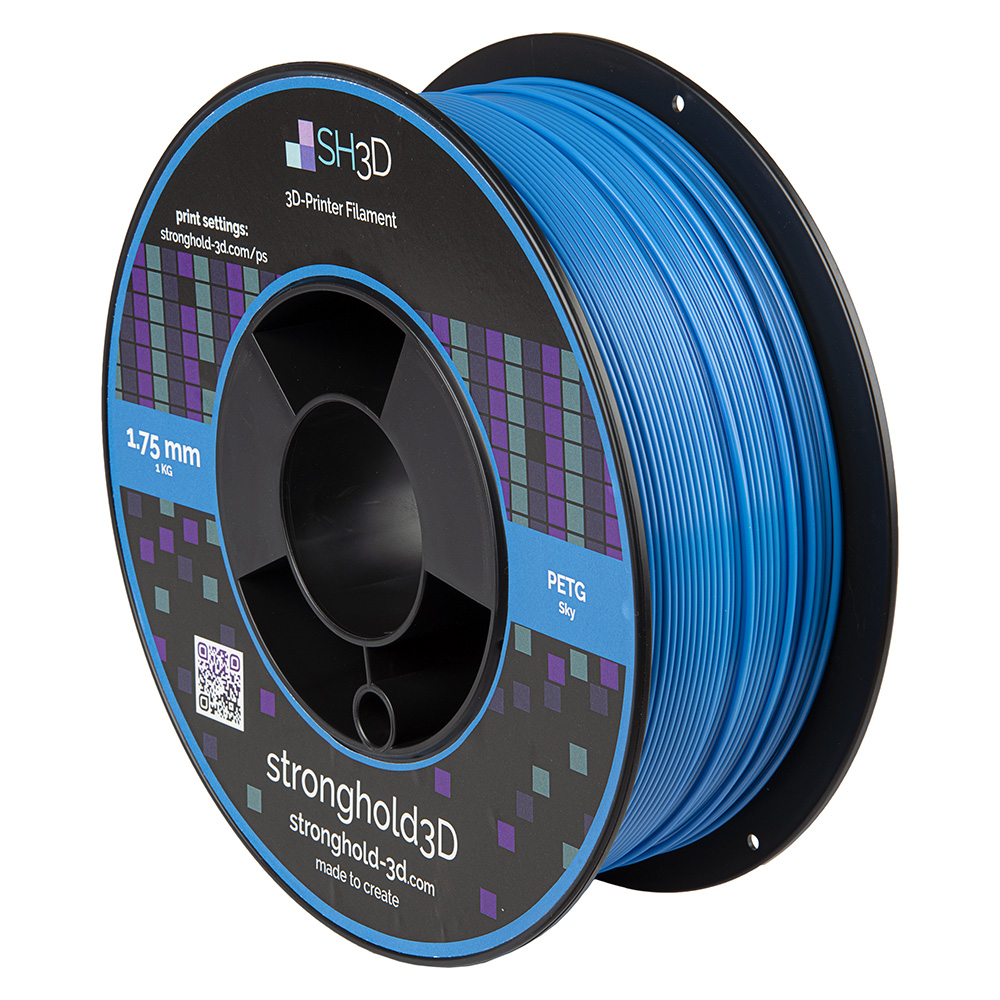 StrongHold PETG filament (1.75mm, 1Kg) - Sky