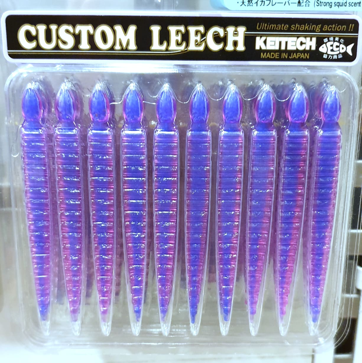 Keitech Custom Leech 7,6 cm 10-pack - 6