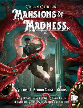 Call of Cthulhu RPG - Mansions of Madness Vol.I Behind Closed Doors + PDF