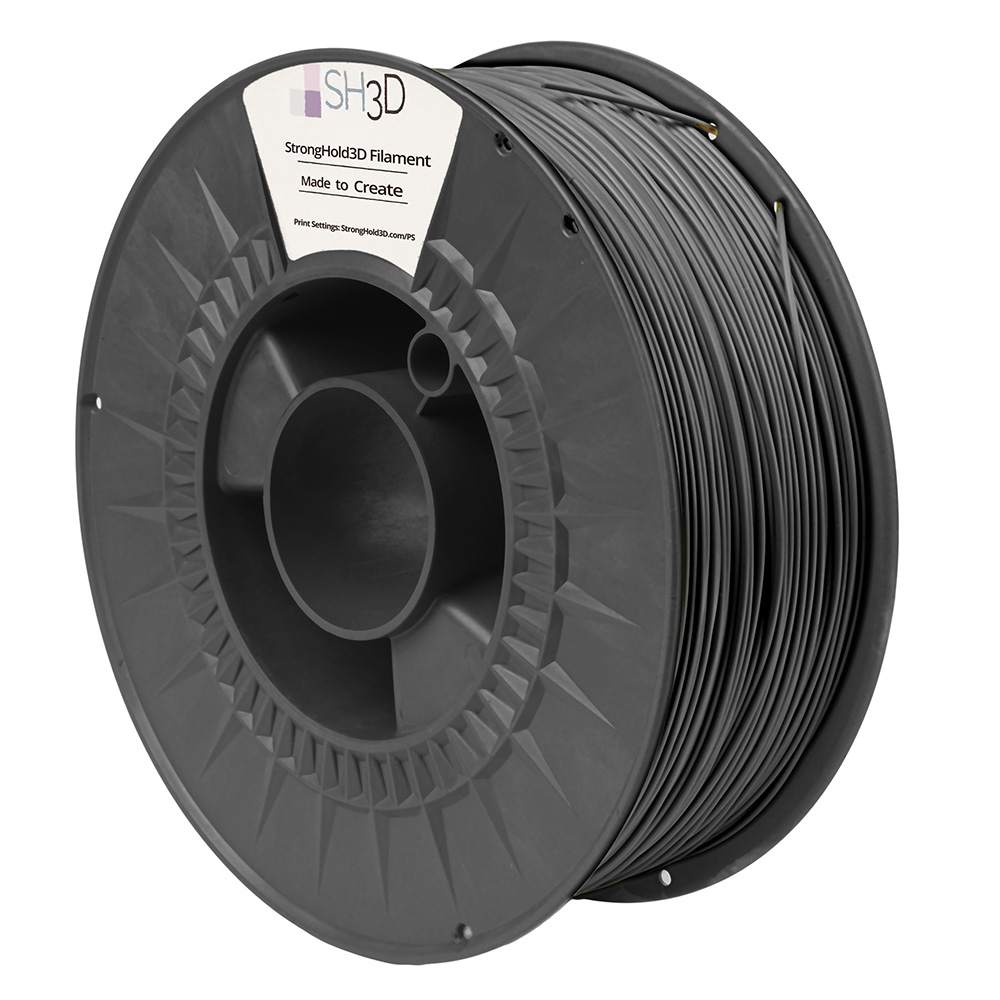 StrongHold ABS PRO filament (1.75mm - 1Kg) - Mörkgrå - 2
