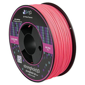 StrongHold ABS PRO filament (1.75mm - 1Kg) - Rosa