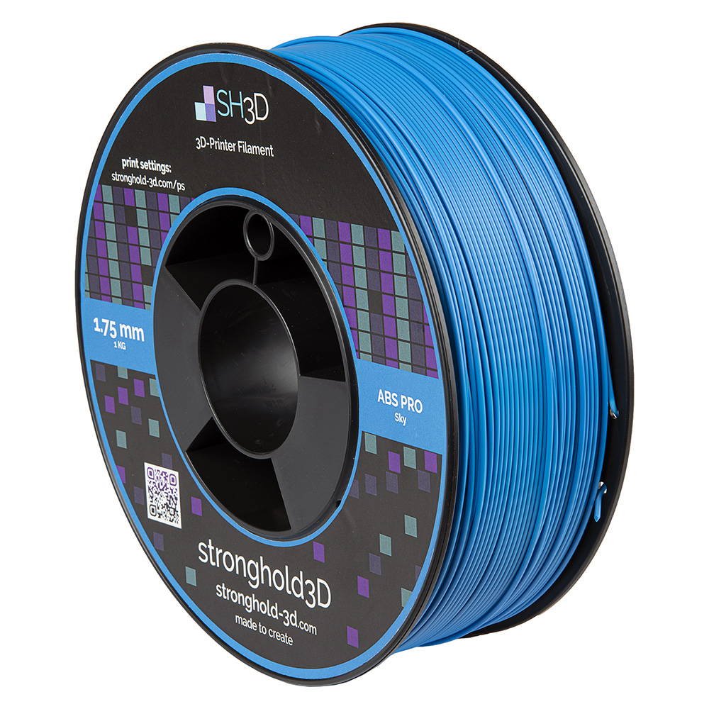 StrongHold ABS PRO filament (1.75mm - 1Kg) - Sky