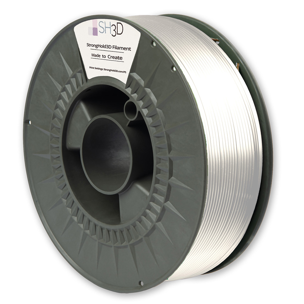 StrongHold PLA SILK filament (1.75mm, 1Kg) - Pärlvit - 2