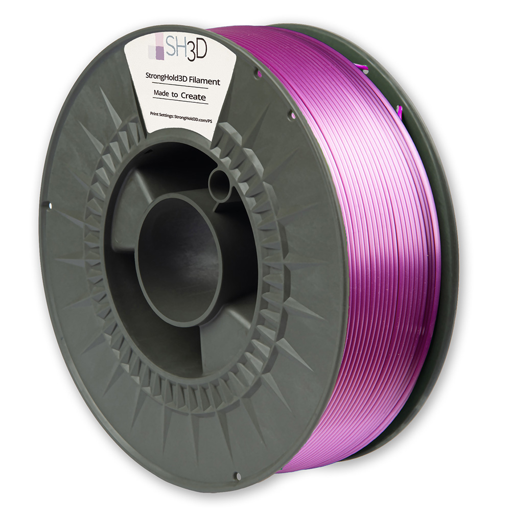 StrongHold PLA SILK filament (1.75mm, 1Kg) - Lila Kvarts - 2