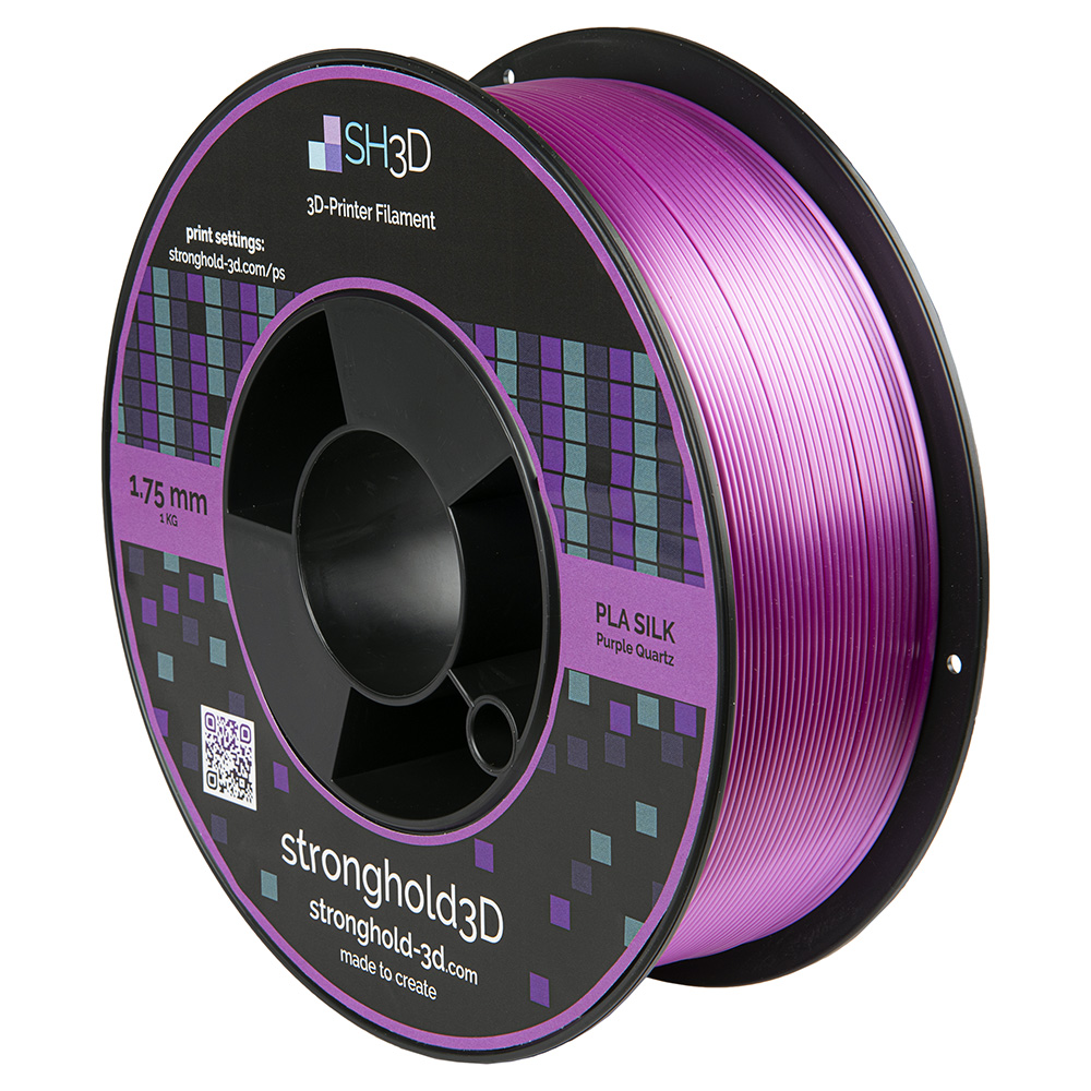 StrongHold PLA SILK filament (1.75mm, 1Kg) - Lila Kvarts